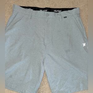 Hurley shorts size 36 - grey hint of green/blue hue to it . Waterproof